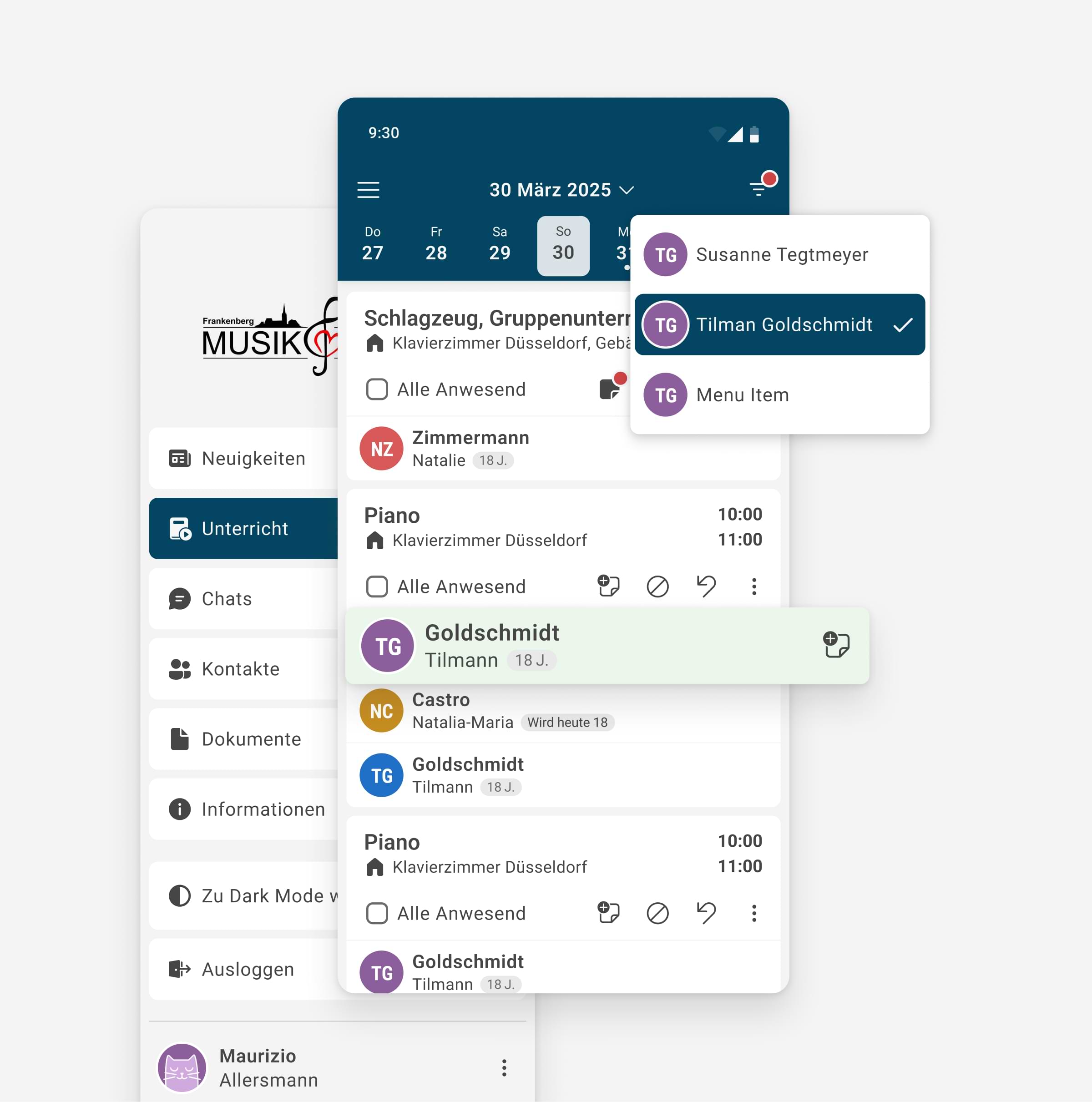 Ein Team bei der Durchführung von Usability-Tests für eine mobile App, was den nutzerzentrierten UX-Design-Ansatz von Cayas zeigt.